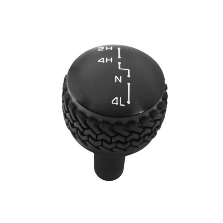 dveD-JP-180011-BK 2007-2018 Jeep JK 4WD Svart Växelspaksknopp DV8 Offroad