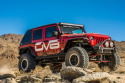 07-18 Jeep Wrangler JK Främre & Bakre Skärmar (Flat Tube) DV8 Offroad