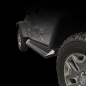 07-18 Jeep Wrangler JK Rock Sliders / Stenskydd Mattsvarta (4-dörrars)  DV8 Offroad