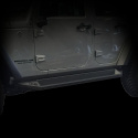 07-18 Jeep Wrangler JK Rock Sliders / Stenskydd Mattsvarta (4-dörrars)  DV8 Offroad