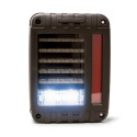 07-18 Jeep Wrangler JK Horisontella LED Bakljus DV8 Offroad