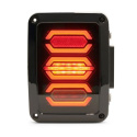 07-18 Jeep Wrangler JK Octagon LED Bakljus DV8 Offroad