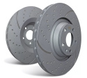 GD799 Mazda MX-5 NA / NB Turbo Groove Främre Bromsskivor (Sport) EBC Brakes