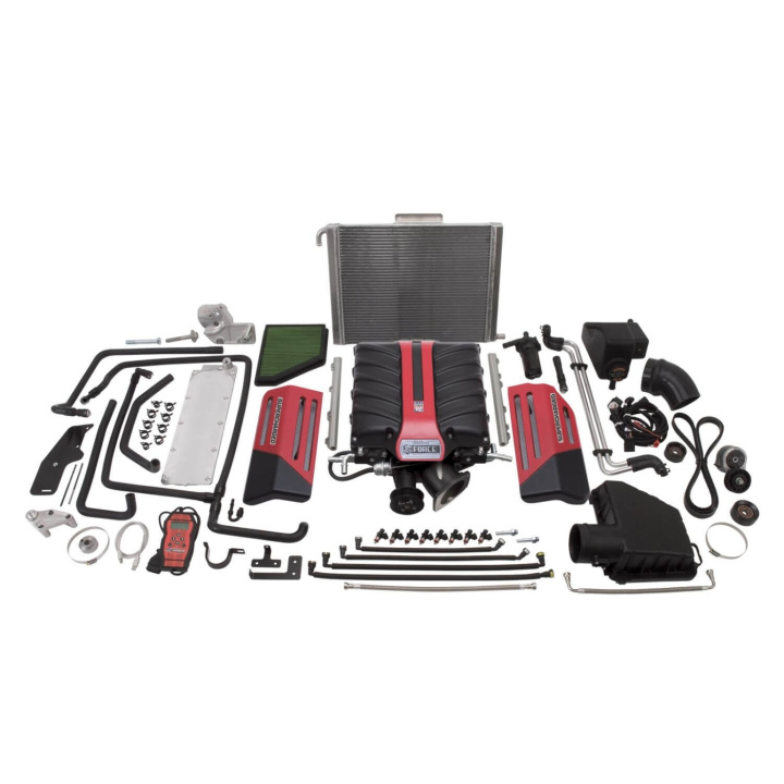 ede1598 Camaro SS 10-13 LS3 Manual Trans Steg 1 Kompressor Edelbrock