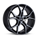 Enkei, VULCAN, 18x8, 45, 5x114.3, 72,6, Black Machined Fälg
