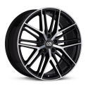 Enkei, PHANTOM, 20x8.5, 40, 5x114.3, 72,6, Black Machined Fälg