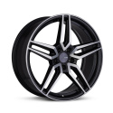 Enkei, VICTORY, 20x8.5, 40, 5x114.3, 72,6, Black Machined Fälg