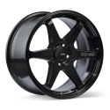 Enkei, T6R, 18x8, 45, 5x100, 72,6, Blanksvart Fälg