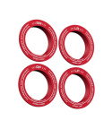 Fifteen52 Holeshot RSR Centerringar Röd (Set med 4st)