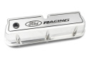 Ford Racing Ventilkåpor - Polerad Ford Racing