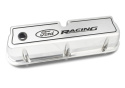 Ford Racing Ventilkåpor - Polerad Ford Racing
