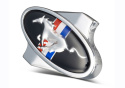 Mustang Luftrenarmutter - Krom Ford Racing