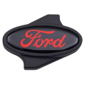Ford Oval Luftfiltermutter - Svart/Röd Ford Racing