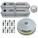 Ford Racing Dress Up Kit - Chrome/Svart Ford Racing