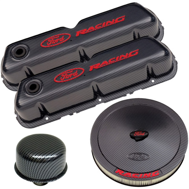 Ford Racing Dress Up Kit - Kolfiberfinish Ford Racing i gruppen Välj bilmodell / Ford hos DDESIGN Scandinavia AB (frp302-520)