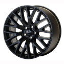 2015-2023 Mustang Fälg 19X9 Perf Pack Mattsvart Ford Racing