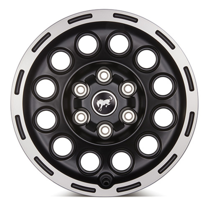 2021-2025 Bronco 17X8.0 Mattsvart Machined Ford Racing i gruppen Välj bilmodell / Ford hos DDESIGN Scandinavia AB (frpM-1007-P1780MBM)
