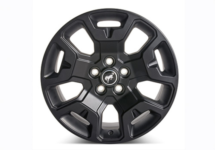 2021-25 Bronco Sport 17 X 7 Fälg Blanksvart Ford Racing i gruppen Välj bilmodell / Ford hos DDESIGN Scandinavia AB (frpM-1007-S17BSB)