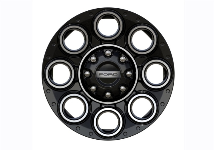 2005-26 Super Duty 20\'\' Fälg - Svart Machined Ford Racing i gruppen Välj bilmodell / Ford hos DDESIGN Scandinavia AB (frpM-1007-S2008GBM)