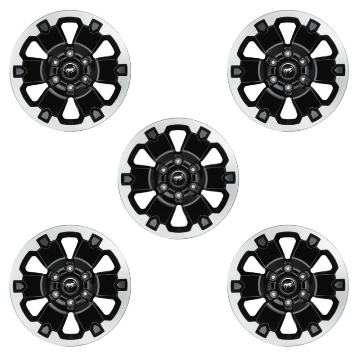 Bronco 18\'\' Svart Fälgset - Machined Ford Racing i gruppen Välj bilmodell / Ford hos DDESIGN Scandinavia AB (frpM-1007K-BB5)