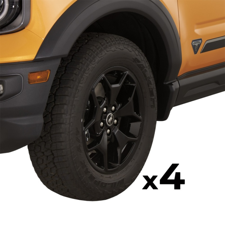 2021-24 Bronco Sport Fälgset - Blanksvart Ford Racing i gruppen Välj bilmodell / Ford hos DDESIGN Scandinavia AB (frpM-1007K-BS17GB)