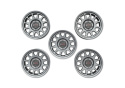 Bronco 17 x 8.5 Method-fälg + navkåpa - Grå Ford Racing