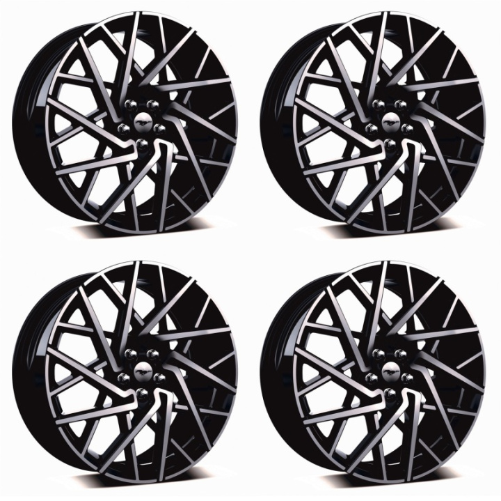 2021-24 Mach-E 20\'\' Hjulset - Machined Ford Racing i gruppen Välj bilmodell / Ford hos DDESIGN Scandinavia AB (frpM-1007K-M2080)