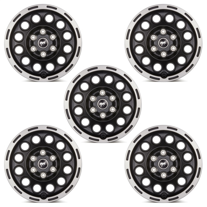 2021-24 Bronco 17 X 8.0 Fälgset - Machined Ford Racing i gruppen Välj bilmodell / Ford hos DDESIGN Scandinavia AB (frpM-1007K-P1780MBM)