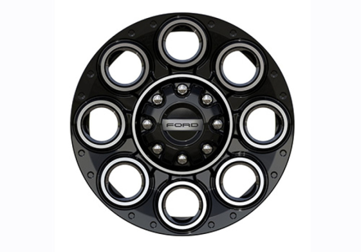 2023-26 Super Duty 20\'\' Svart Fälgkit - Machined Ford Racing i gruppen Välj bilmodell / Ford hos DDESIGN Scandinavia AB (frpM-1007K-S2008GBM2)