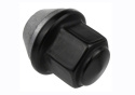 M12 X 1.5 Svarta Hjulmuttrar kit om 5 Ford Racing