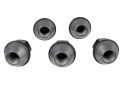 M12 X 1.5 Svarta Hjulmuttrar kit om 5 Ford Racing