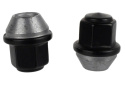 M12 X 1.5 Svarta Hjulmuttrar kit om 5 Ford Racing