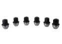 M14 X 1.5 Svarta Hjulmuttrar Kit om 6 Ford Racing