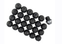 M14 X 1.5 Svart Hjulmutter Kit (24 st) Ford Racing