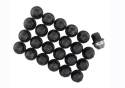 M14 X 1.5 Svart Hjulmutter Kit (24 st) Ford Racing