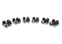 M14 X 1.5 Svart Hjulmutter Kit (24 st) Ford Racing