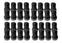 M14 X 1.5 Svarta Hjulmutter Ford Racing 32-pack