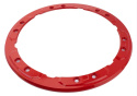 2021-25 Fp Beadlock Wheel Trim Ring - Röd Ford Racing
