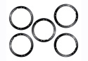 2021-25 Bronco Beadlock kantlist kit - svart Ford Racing