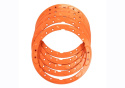 2021-25 Bronco Beadlock Kantlist Kit - Orange Ford Racing