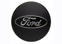 Svart & krom Ford Bilnavkåpa Ford Racing