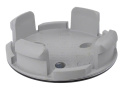 Ford Bil Svart & Krom Navkapsel Kit - Sat Ford Racing