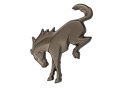 2021-25 Bronco Bakre Emblem Overlay - Brons Ford Racing