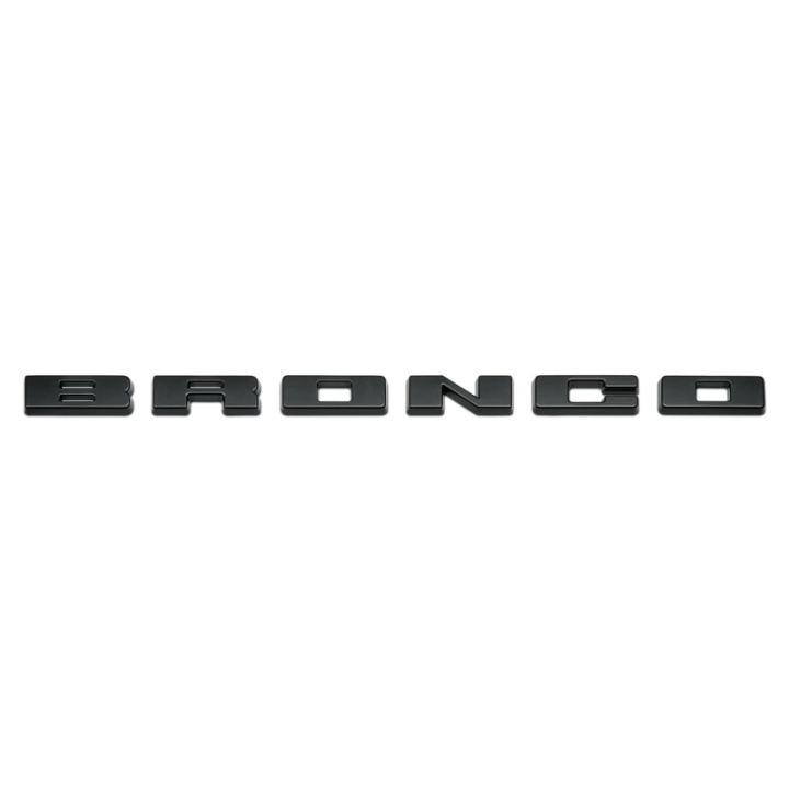 2021-25 Bronco Grillemblemskit - Svart Ford Racing i gruppen Välj bilmodell / Ford hos DDESIGN Scandinavia AB (frpM-1447-BLMB)