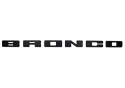 2021-25 Bronco Grillemblemskit - Svart Ford Racing