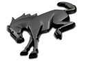 2021+ Bronco Emblem - Matt Svart Ford Racing