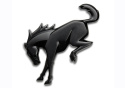 2021+ Bronco Emblem - Matt Svart Ford Racing