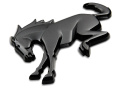 2021+ Bronco Emblem - Matt Svart Ford Racing