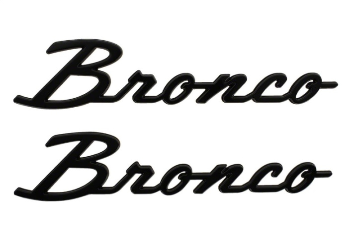 2021-25 Bronco Skärmemblem Kit - Blank Ford Racing i gruppen Välj bilmodell / Ford hos DDESIGN Scandinavia AB (frpM-1447-BSGS)
