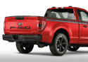 2015-25 F-150 Bakluckebokstäver - Svart Ford Racing